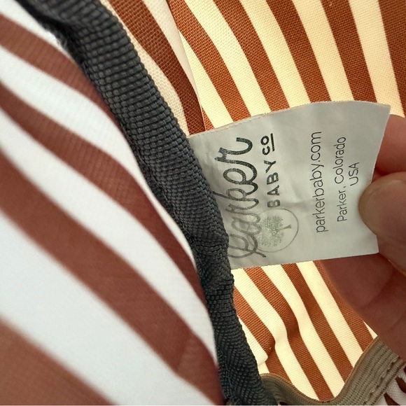 Parker Baby Diaper Backpack - Full Zip Diaper Bag with Insulated Pockets - Cream - Picture 8 of 11